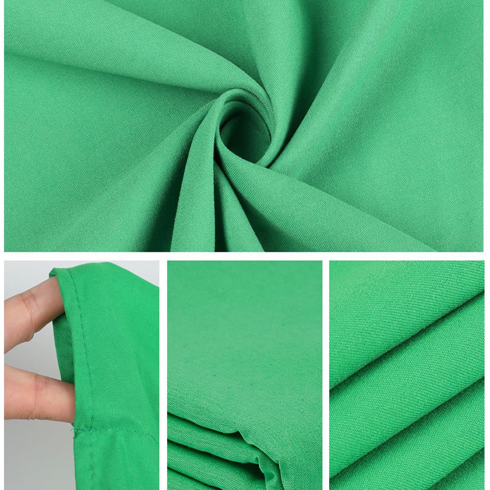 Green Screen Collapsible - Fotoğraf Stüdyosu Yeşil Beyaz Siyah Düz