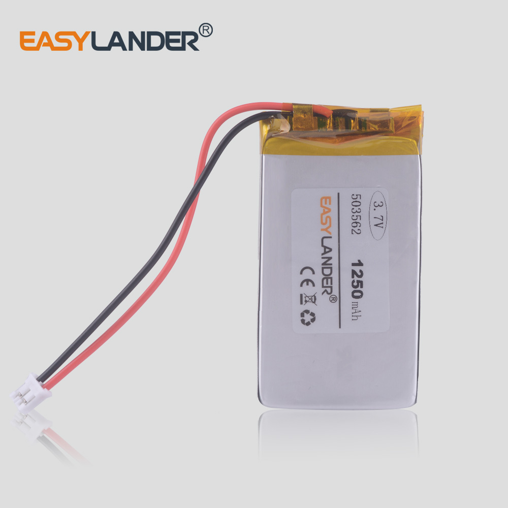 Esports Gaming Station - 3.7V 1250mAh lipo polimer lityum şarj