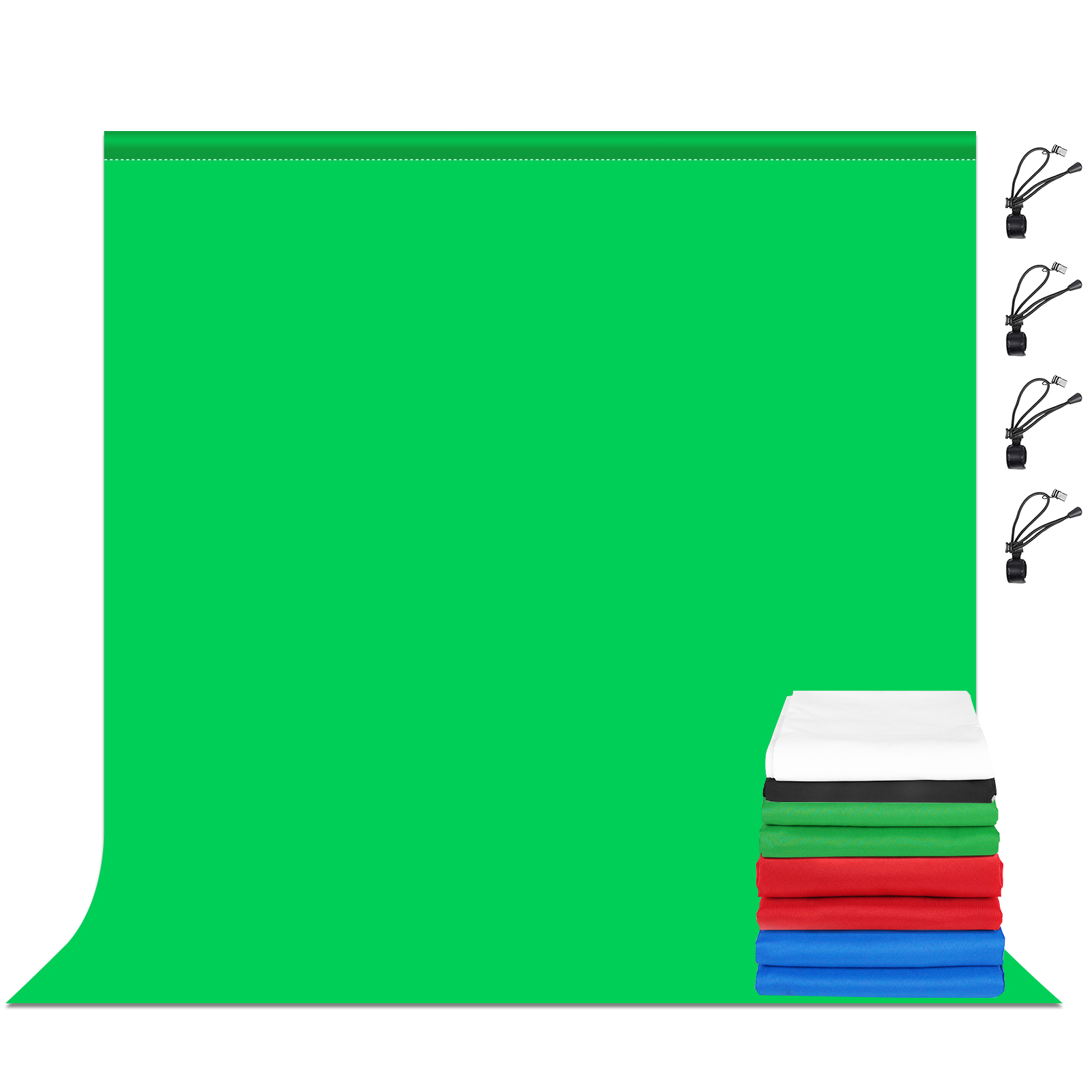 Green Screen Collapsible - PULUZ 2m X 2m Fotoğraf Arka