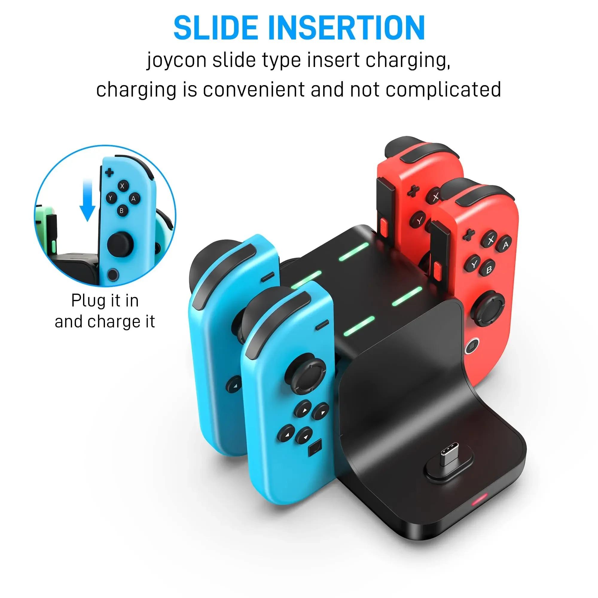Switch Şarj İstasyonu 6'sı 1 a - Controller Charging Stand incelemesi ve fiyatı