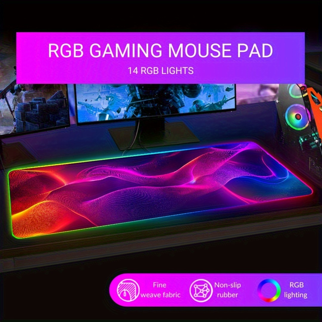 RGB LED Renkli Dalgalı Büyük O - Mouse Pad Extended Rgb incelemesi ve fiyatı
