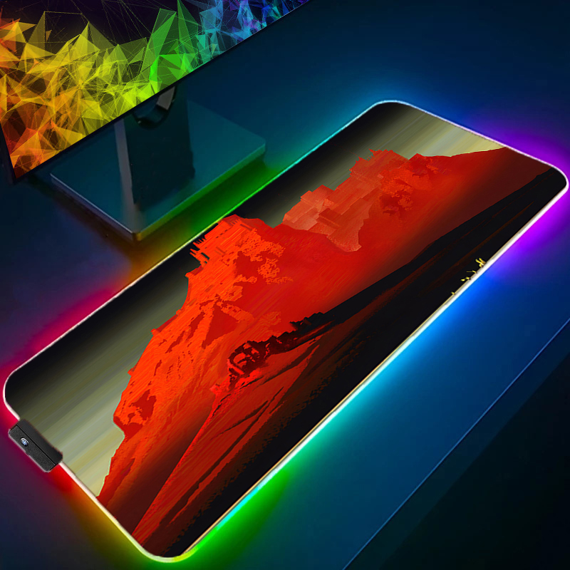 RGB LED Mouse Pad Çok Boyutlu  - Mouse Pad Extended Rgb incelemesi ve fiyatı