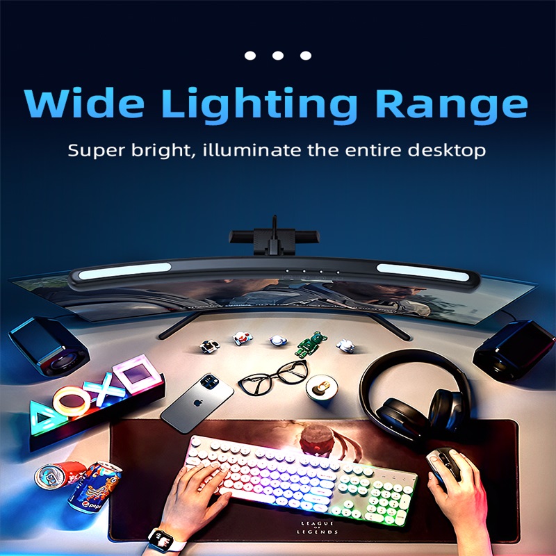 Kavisli LED monitör işık çubuğ - Esports Gaming Monitor incelemesi ve fiyatı