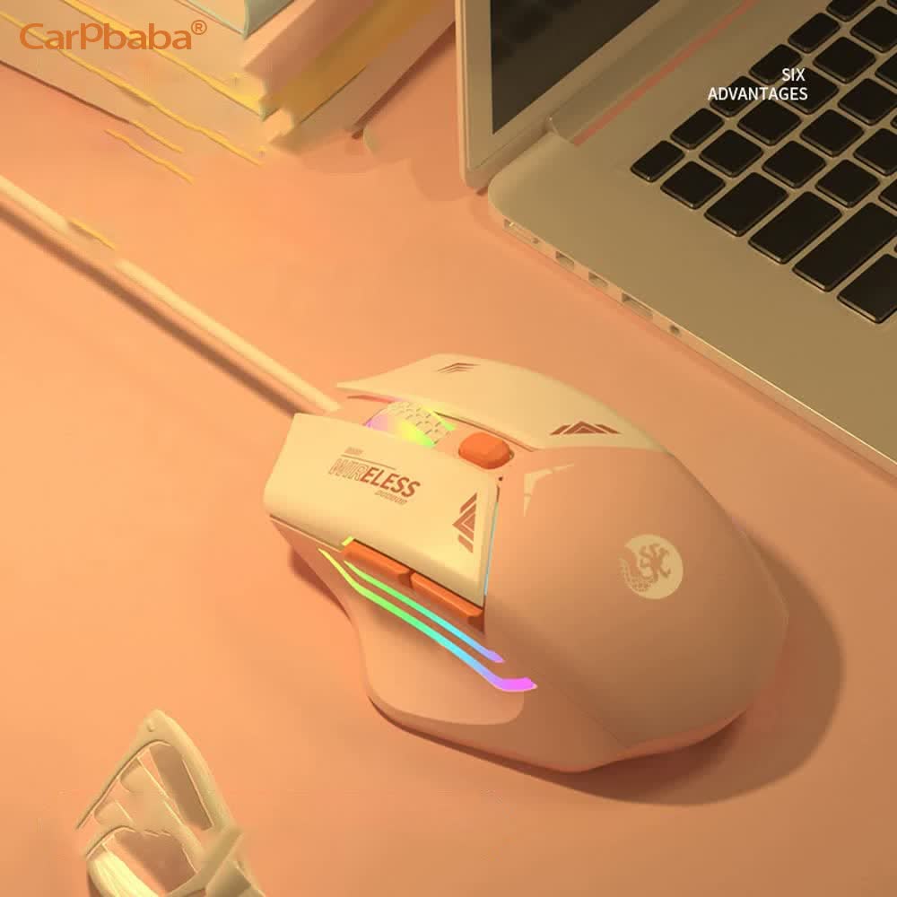 USB Kablolu Oyun Mouse'u Pembe - Esports Gaming Maus incelemesi ve fiyatı