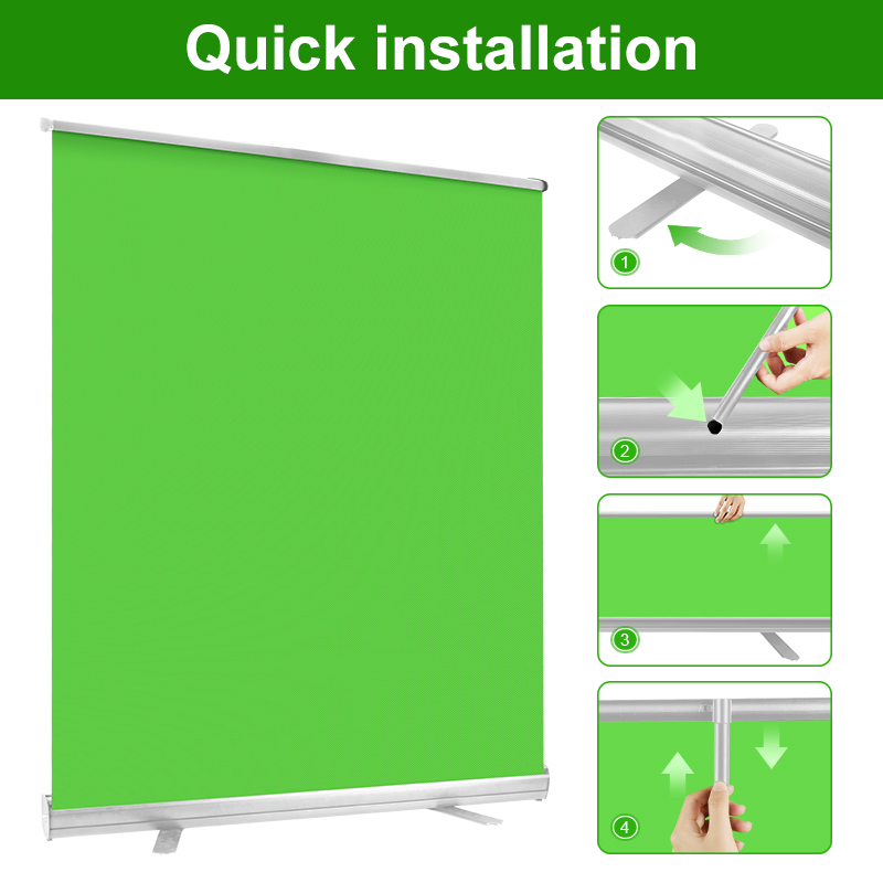 110x200cm zemin Backdrop anaht - Green Screen Collapsible incelemesi ve fiyatı