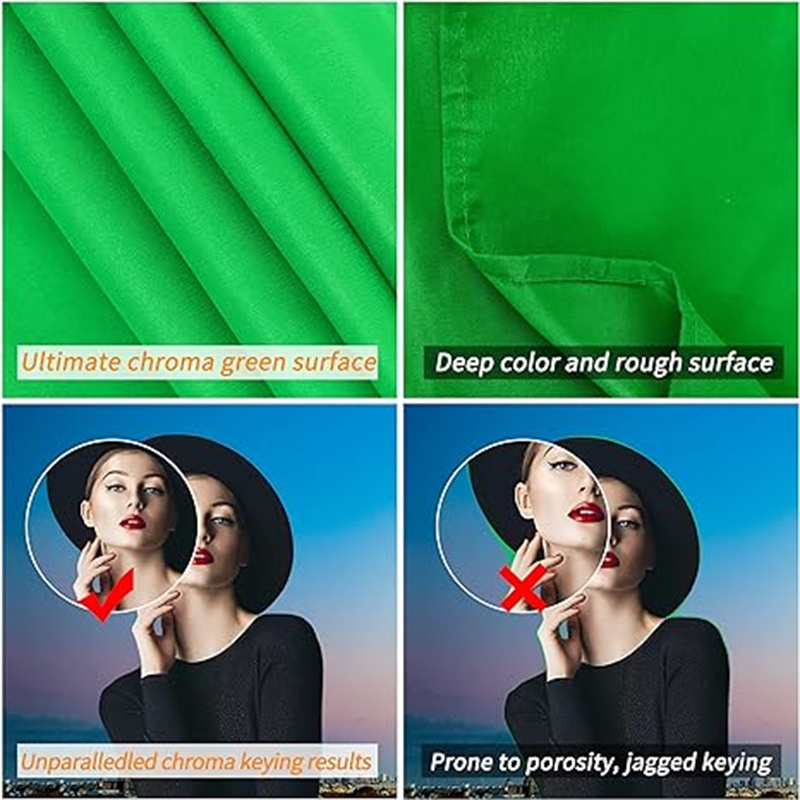 GAINVANE Fon Bezi Beyaz Siyah  - Green Screen Collapsible incelemesi ve fiyatı