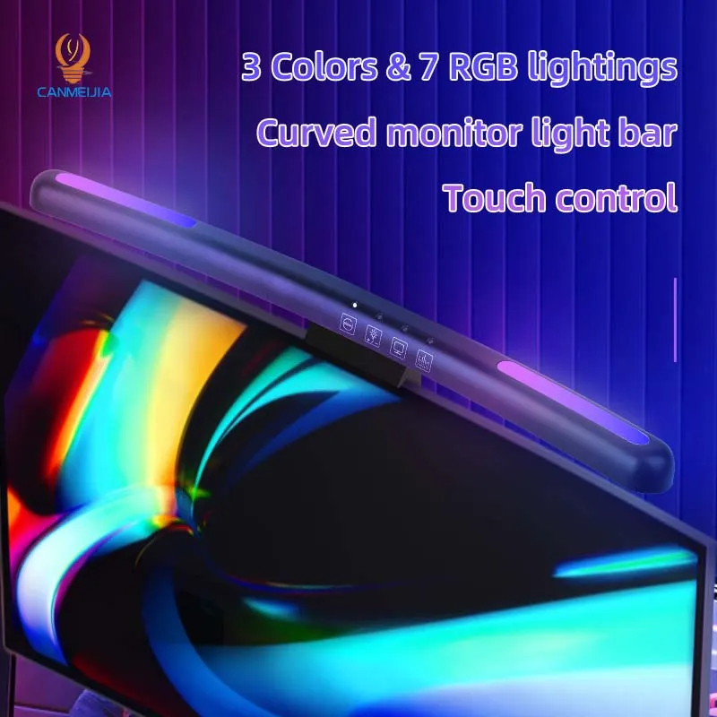 Kavisli LED monitör işık çubuğ - Esports Gaming Monitor incelemesi ve fiyatı